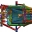 Coupe de l'instrument HFI en fausses couleurs