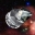 Vue d'artiste du satellite devant un nuage mol&eacute;culaire